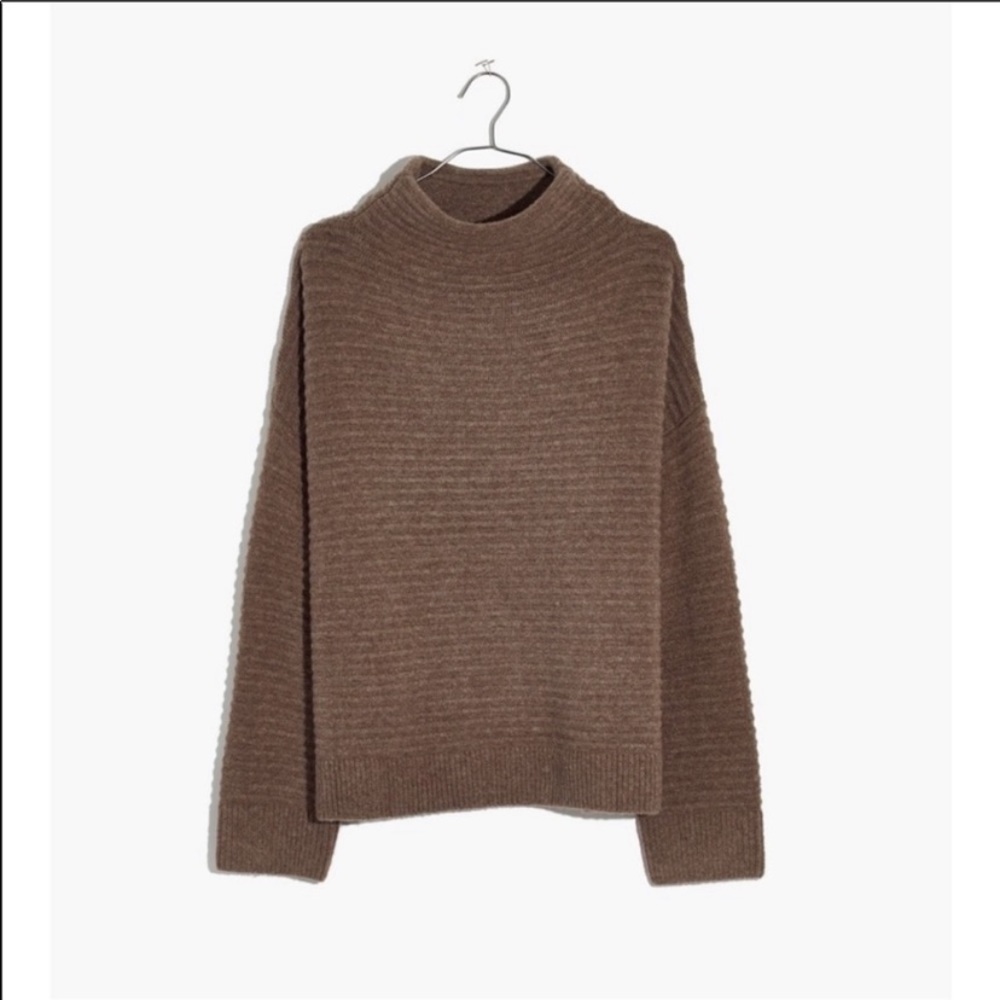 Madewell Belmont Mock Neck Sweater